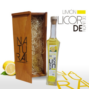 Licor de limón. Edición con estuche para regalo | Licores Naturales